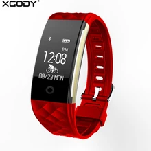 XGODY S2 Smart Watch With Heart Rate Monitor Pedometer Cycling Fitness Tracker Bracelet Reminder Smartwatch for iphone Android