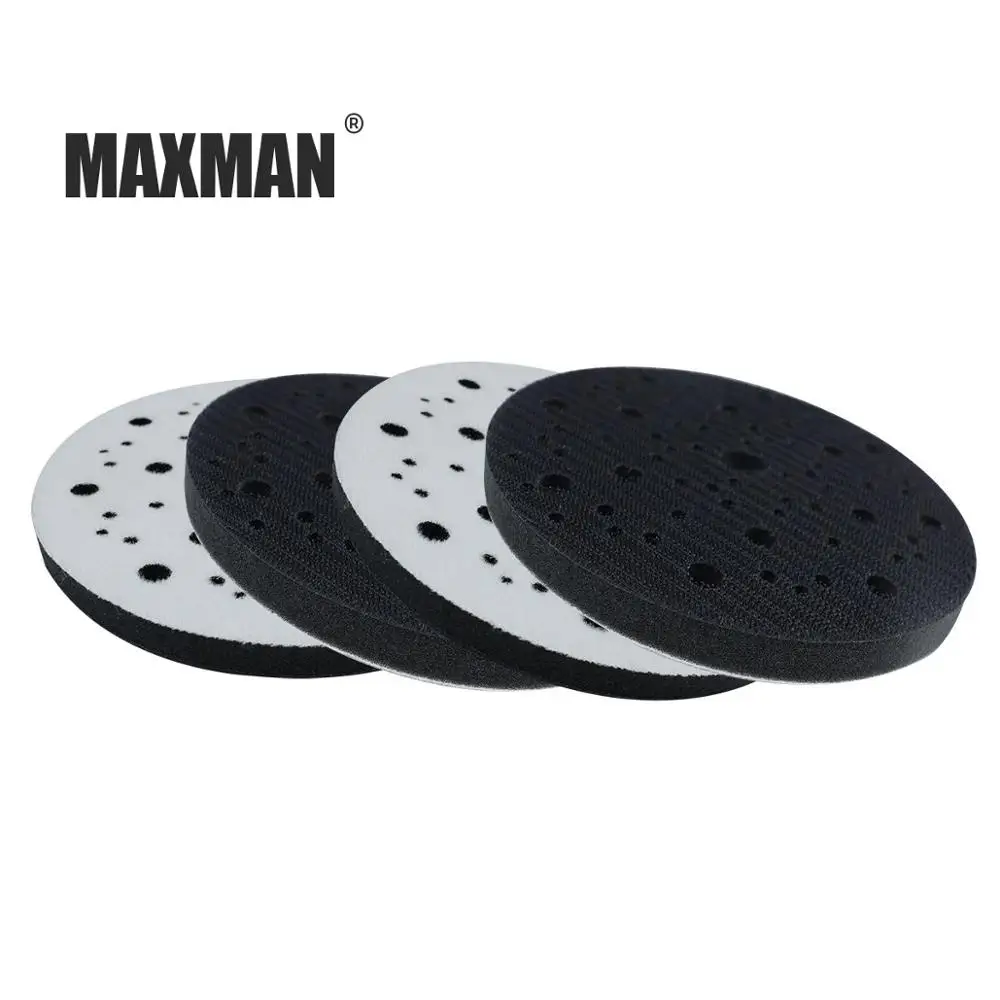 

MAXMAN 6 Inch 70-hole Sponge Cushioning Cushion Flocking Sand Paper Self-adhesive Protection Tray