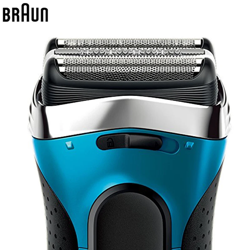 Электробритвы для сухого и влажного бритья Braun Series 3 3080S raozr машинная моющаяся технология с тройным лезвием микрогребень Proskin 100-240 В