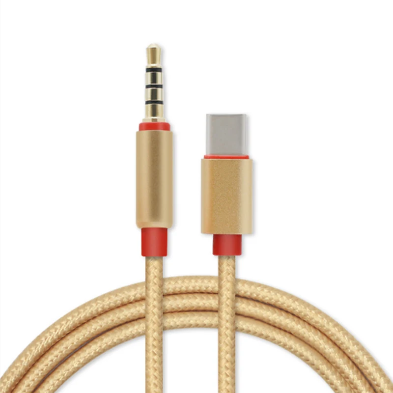 

Type C To 3.5 Mm Audio Cable Adapter For USB C Type-c Jack Aux Cable For Car Speaker For Samsung for Xiaomi