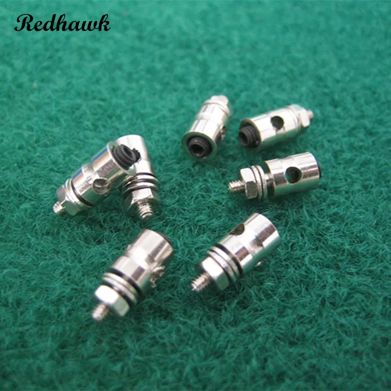 50pcs Pushrod Connectors Linkage Stoppers D1 3 1 8 2 1mm RC Model Plane Parts Replacement