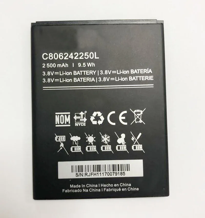 

GeLar 3.8V 2500mAh replacement battery for BLU C806242250L