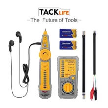 Tacklife CT01 классический провод трекер RJ11 RJ45 Ethernet LAN Сетевой кабель/телефонная линия тест er для проверки непрерывности