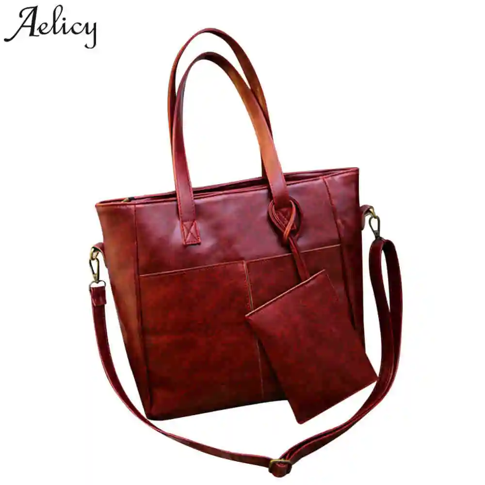 

Aelicy Handbag and Purse Set Women Big Capacity Shoulder Bags Ladies Hand Bags PU Leather Bags Women Autumn Crossbody Bag