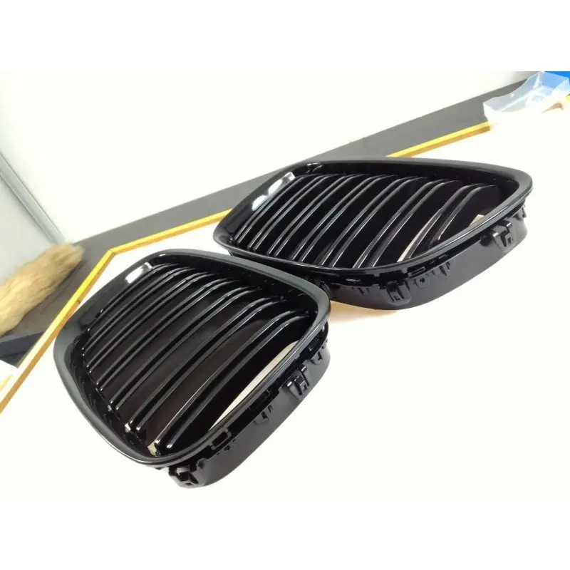 Глянцевая черная двойная решетка радиатора для BMW F07 GT Gran Tour 2008 2017|grill for bmw|grille