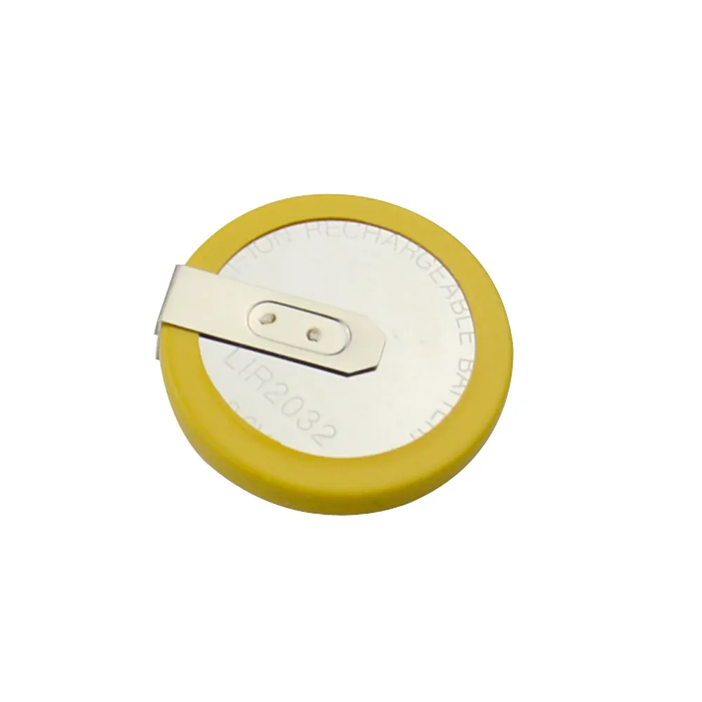 Okeytech 1 unids para llave C E46 E39 clave shell remoto FOB cubierta caso recarga de la batería botón recargable LIR 2032 3.6 V