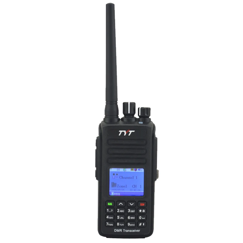 TYT Walkie Talkie MD 390 UHF + GPS DMR IP67 водонепроницаемый двухсторонний радио с микрофоном