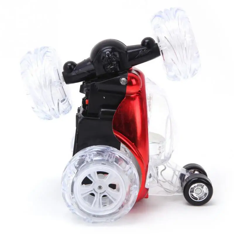 Stunt Car 360 degree Turbo Twister Rechargeable RC Flashing Light music Dump RC electric toy car Gift Children Kids Present