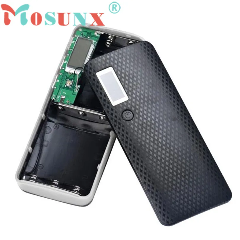 

Hot-sale Mosunx Power Bank Box Gifts 5V 2A 18650 Power Bank Battery Box Charger For 5 Pcs Battery For iPhone & Smartphone