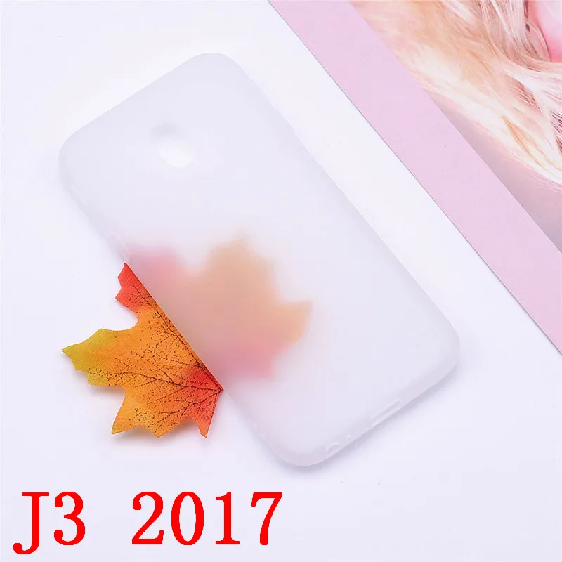 Силиконовый чехол-накладка из мягкого ТПУ чехол для Samsung Galaxy J3 j310 J320 J3 J330 Galaxy J3 Pro J330F J3 6 чехол силиконовый чехол Funda - Цвет: Transparent White