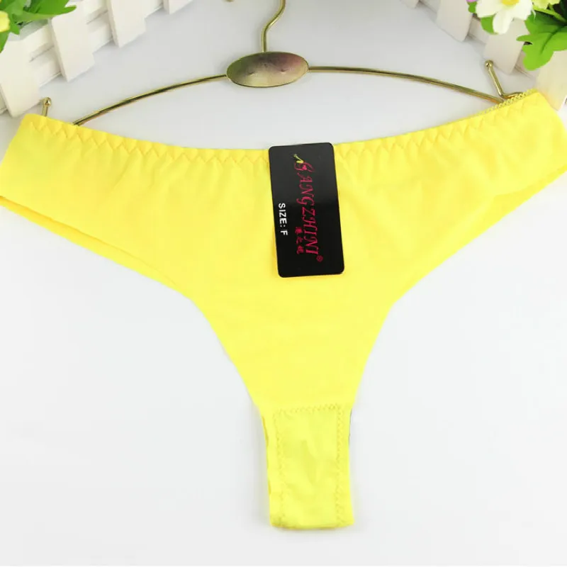 Seamless Intimates One Piece Underwear T Pants Ladies Thong Panties Non ...