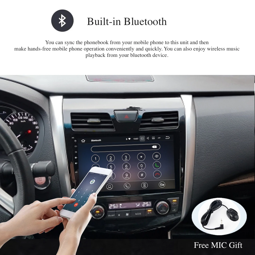 Автомобильная магнитола для Nissan Altima Teana 2013 2014 2015 2016 Android GPS + ГЛОНАСС навигация