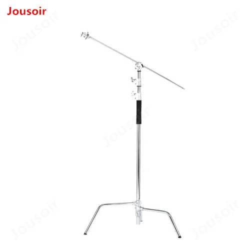  40 inches Heavy duty photo light stand magic leg type C frame stainless steel bracket inclined arm 