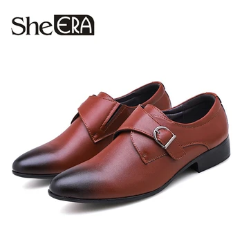 

New Design Luxury Men Brogue Dress Shoes Formal Business Oxfords Shoes for Men Party British Brand Men Leather Flats Dropship