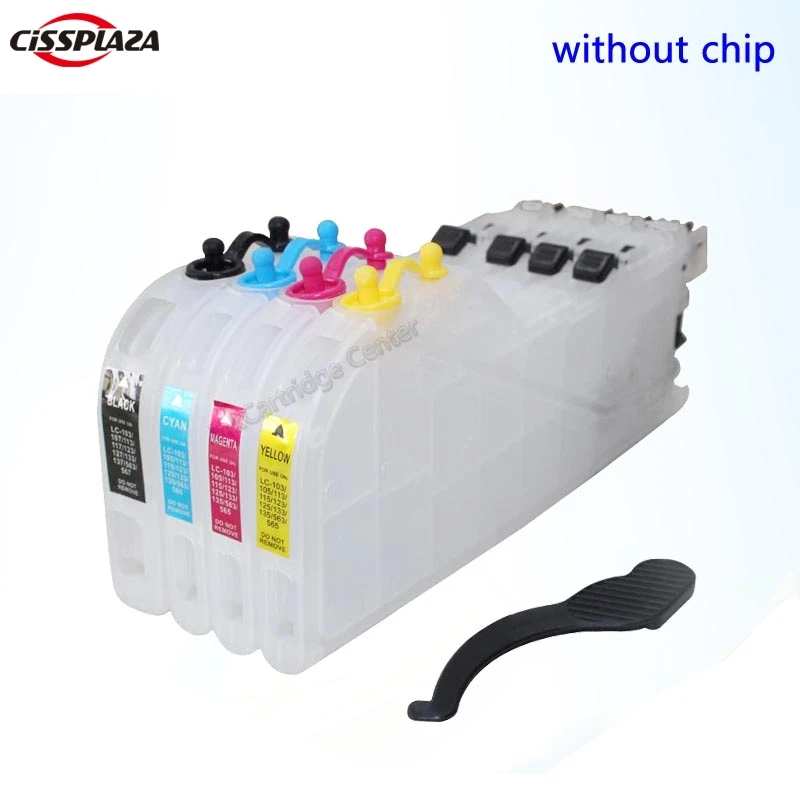 CISSPLAZA LC103 LC123 LC563 LC223 LC203 LC133 Refill Ink Cartridge CISSPLAZA LC103 LC123 LC563 LC223 LC203 LC133 Refill Ink Cartridge