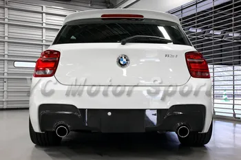 

Car Accessories Carbon Fiber 3D D Style Rear Diffuser Fit For 2011-2014 F20 F21 1 Series M Sport M Tech Rear Bumper Lip