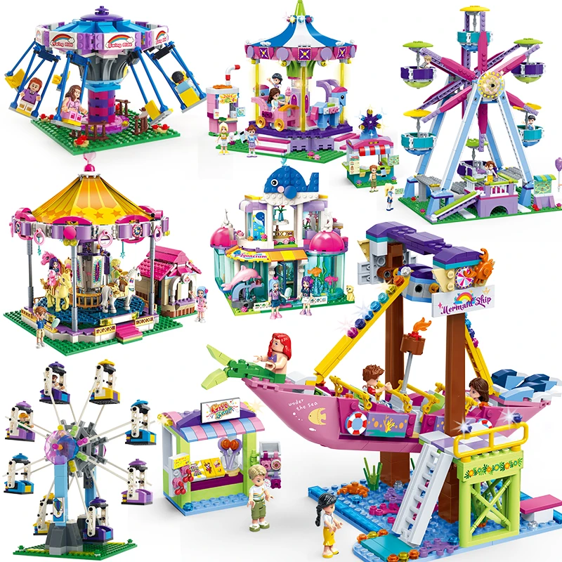 lego friends carousel