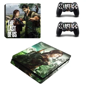

Game The Last of Us PS4 Slim Skin Sticker For Sony PlayStation 4 Console and Controllers Decal PS4 Slim Sticker Vinyl