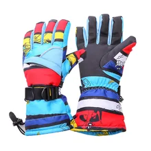 Professional Skiing Gloves Men Women Warm Winter Waterproof Snow Gloves Male Female Guantes Snowboard Gloves HXST54