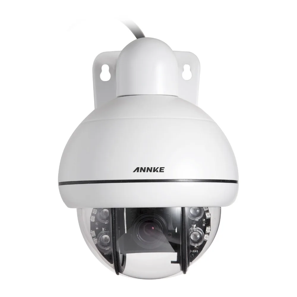 ANNKE HD 720P Мини 3X зум PTZ ИК ночного видения наблюдения камера безопасности Всепогодный IP66 системы видеонаблюдения комплект