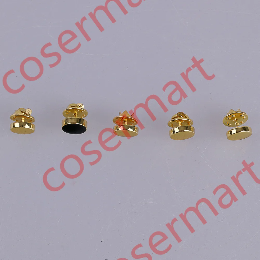 Star Trek Voyager Communicator Metal Badges Pin&Rank PipPips 6pcs Set Cosplay Prop (3)