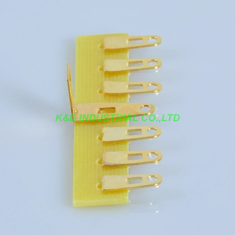 

10pcs Terminal Strip Turret Tag Board 7 Lug Point to Point For Guitar Tube Amp DIY