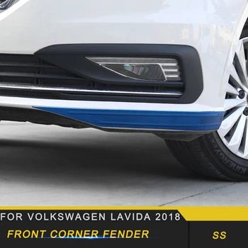 

For Volkswagen Lavida 2018 Car Styling Front Corner Mudguard Fender Protector Cover Frame Sticker Exterior Accessories