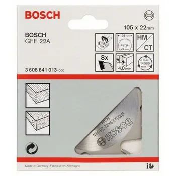 

BOSCH 3608641013 Disc milling Dm105x8x4, 0mm