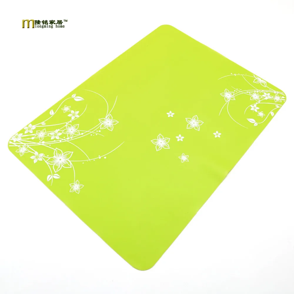 1PC 40x30cm Silicone Mats Baking Liner Best Silicone Oven Mat Heat Insulation Pad Bakeware Kid Table Mat LB 313