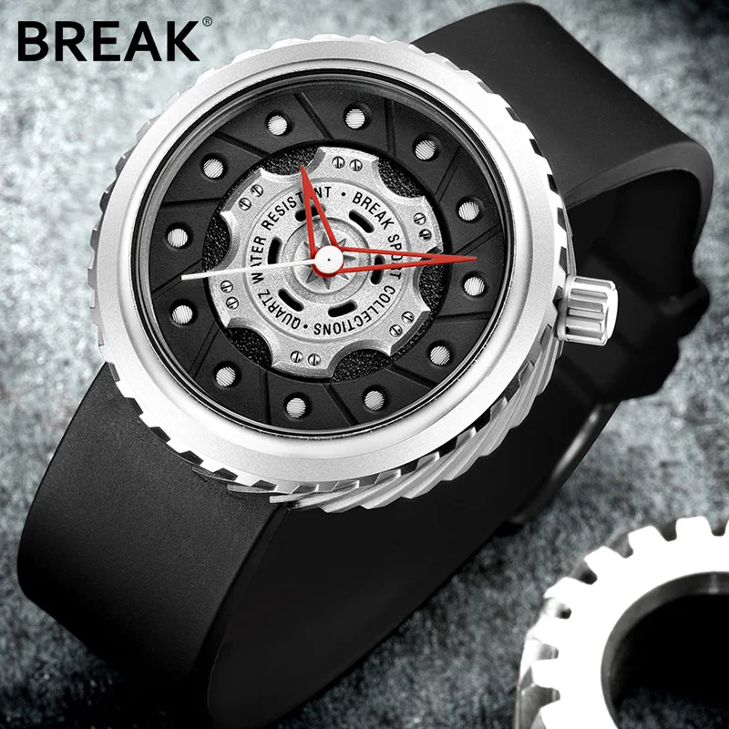 Pausa Di Lusso Degli Uomini Di Marca Folle Velocita Sport Orologi