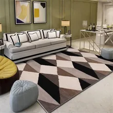 Скандинавский стиль большой ковер гостиная Диванный кофейный столик одеяло простой современный спальня комната бытовая машинная стирка