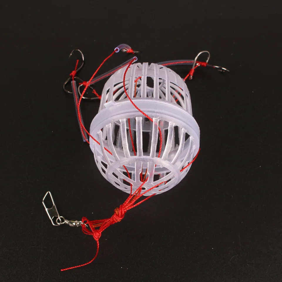 

50Pcs Spherical Explosion Fishing Hook Strong Hook Fish Not Easy Away For Biggish Fish Use Sea Fishing Tackle Sea Box Hook