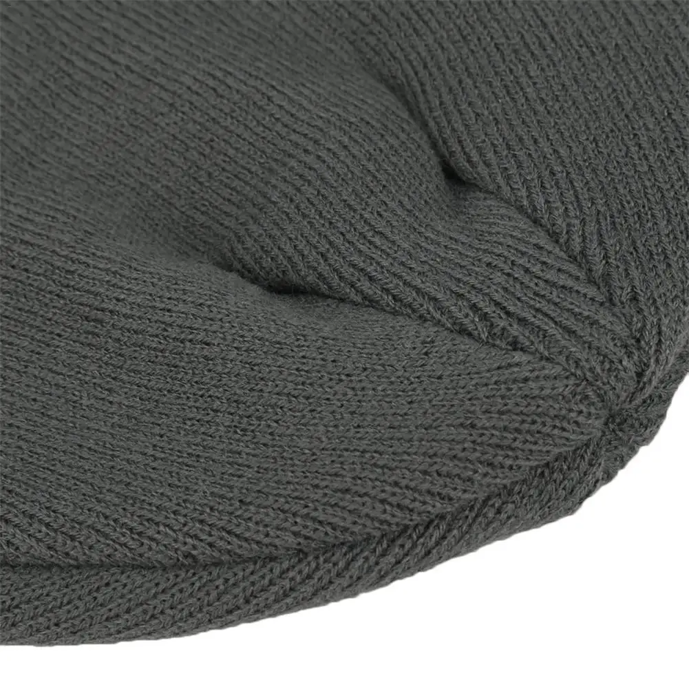 Осенне зимний однотонный короткий пуловер Striola Skullies Beanies модная повседневная