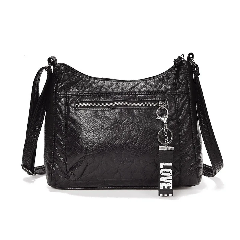 

Women Bags Vintage PU Leather Luxury Handbags Designer Female Messenger Bags Small Shoulder Bag for Women 2019 Sac A Main