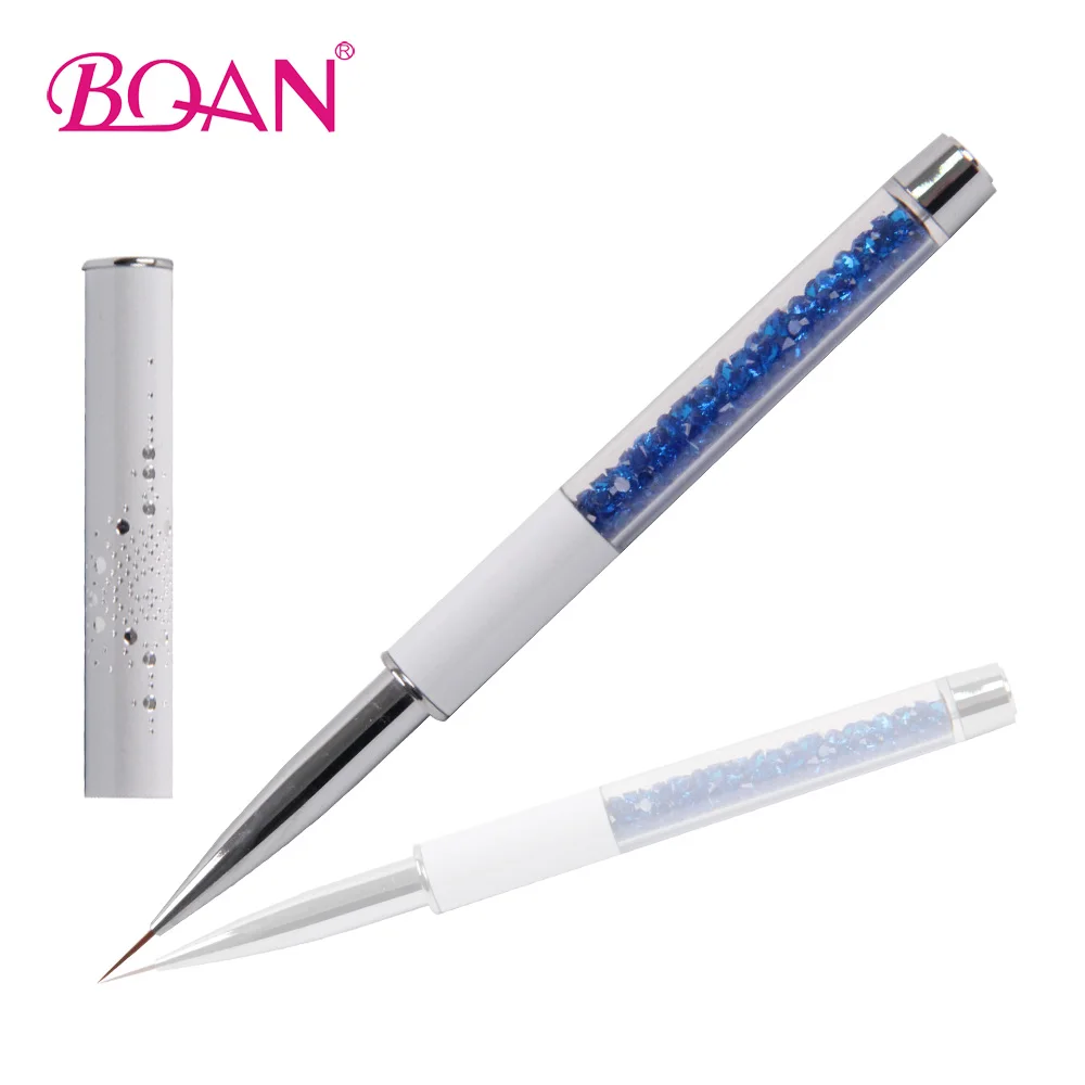 BQAN 10PCS/Lot Rhinestone Salon Using Liner Painting Skinny Nylon Small