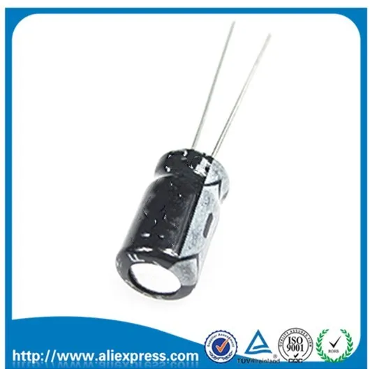 

50Pcs 10V 470UF 10 V / 470 UF Aluminum Electrolytic Capacitors 10V/470UF Size 8*12MM Electrolytic Capacitor