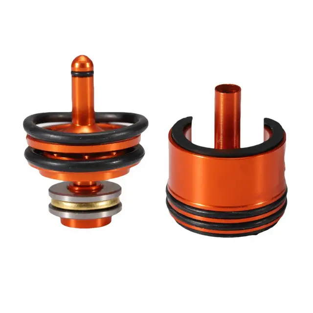 SHS Silent Bearing Piston Cylinder Head for Airsoft AEG Ver.2 3 M249 Gearboxes SHS Silent Bearing Piston Cylinder Head for Airsoft AEG Ver.2 3 M249 Gearboxes