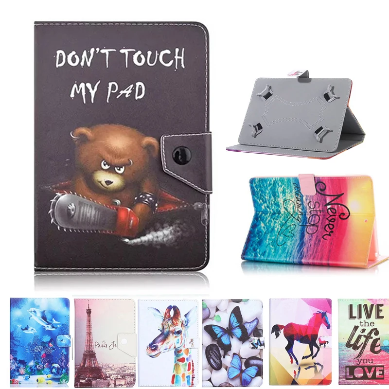 

Universal Cover for Irbis TZ70/TX69/TX68/TX01/TX22/TG79/TX08/TS70 7 inch Tablet Printed PU Leather Case