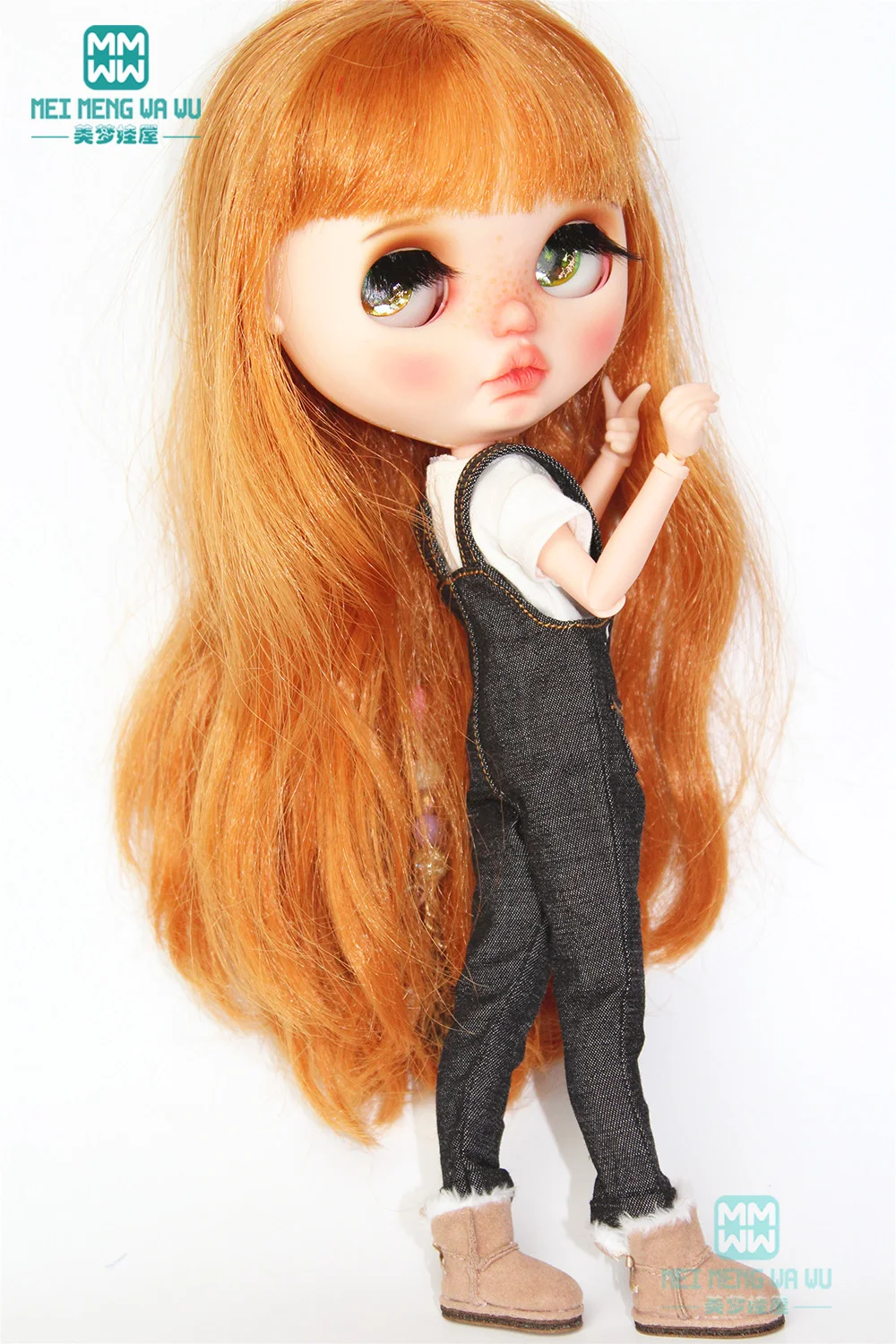 1 шт. аксессуары для Blyth fashion cat нагрудник розовый, синий, джинсовый синий для Blyth Azone 1/6 аксессуары для кукол