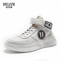 Delivr/мужские ботинки из натуральной кожи, модные ботинки Martins, Мужская обувь в английском стиле, люксовый бренд, нарядные туфли для мужчин