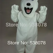 Белый маскот медведь Iggy талисман костюм Взрослый размер животный тема маскот костюм маскота костюм кунг-фу панды Cosply Костюмы SW1093