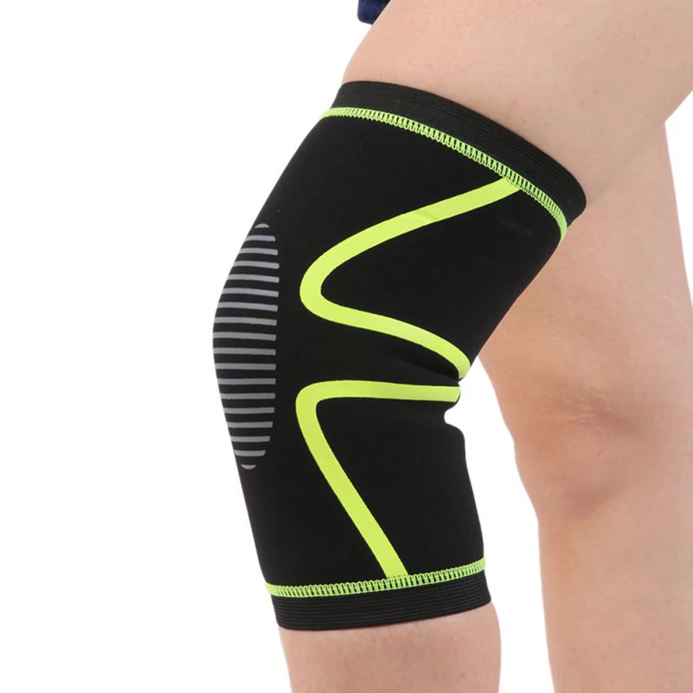 1PCS Knee Support Knee Pad Brace Fitness Running Knee Support Protect Gym Sport Braces Kneepad
