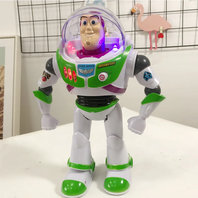 

Toy Story 4 Talking Buzz Lightyear figure Toys Lights Voices Joint Movable Action Figure Dolls Toys For Children Gift Christmas