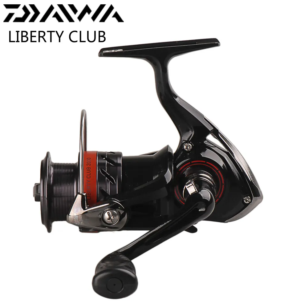 Оригинальный DAIWA LIBERTY CLUB металлический Спиннинг Рыбалка Катушка 2000 3000 3500 4000 Carretilha мулинет Морской Карп подачи