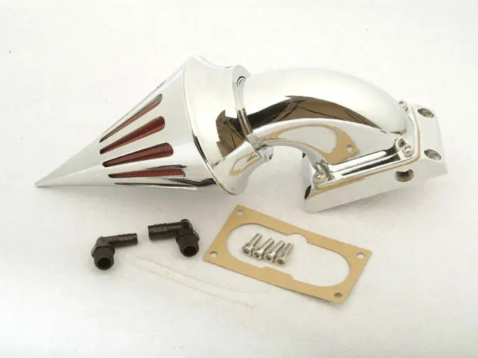 For Kawasaki Vulcan 2000 VN2000 Classic All years Motorcycle Air Cleaner Kit Intake Filter CHROME