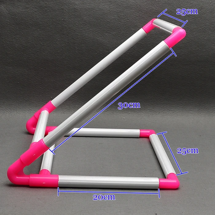 Вышивка рамка практичный универсальный зажим пластиковый крестиком надувной круг держатель Поддержка стойки Diy ремесло ручной инструмент