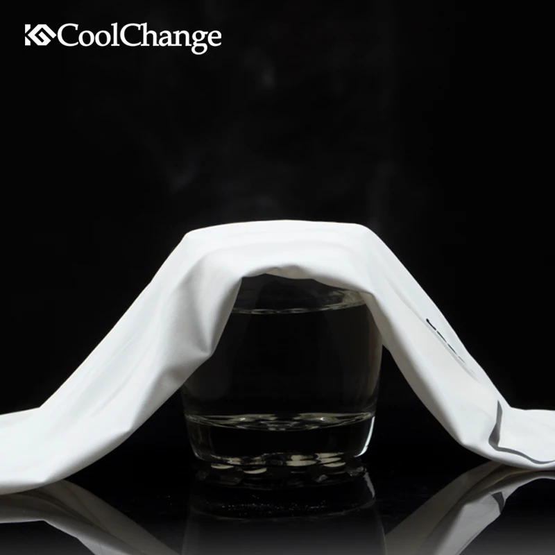 Велосипедные наружные нарукавники CoolChange из ледяной ткани дышащие с УФ защитой