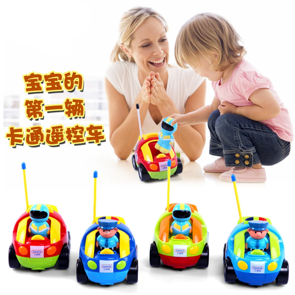 RC Car Baby Cartoon Fast Remote control cars Toys Educational Toys For