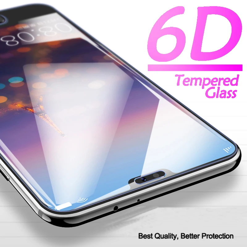 6D закаленное стекло для Huawei Honor 9 Lite защита экрана Nova 3 3i Mate 10 на Защитное P20