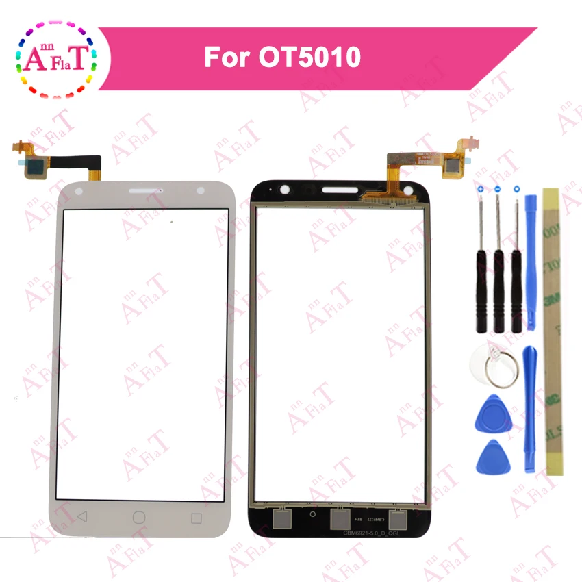 Для Alcatel One Touch PIXI 4 5 0 OT 5010 5010D 5010E 5010G OT-5010 сенсорный экран дигитайзер Датчик внешняя